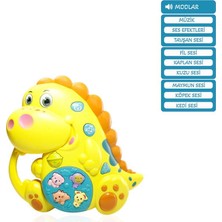 Poçi's World JLG-855-76A Işıklı ve Müzikli Dinazor Bebek