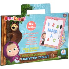 Poçi's World MS7582 Laço, Maşa ile Koca Ayı Manyetik Tablet / +3 Yaş