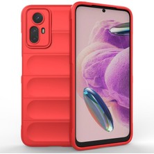 Ve Kırmızı Xiaomi Redmi Note 12S  ile Uyumlu Love Serisi Darbeye Dayanıklı Kamera Korumalı Silikon Kılıf