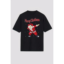 Secret Sita Erry Christmas Baskılı Noel Babalı Tshirt  Iyah