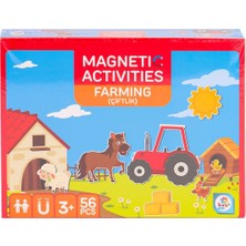 Poçi's World LC7984 Manyetik Aktivite Çiftlik -Laçokids