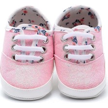 First Step Simli Patik - Pembe 12-16 Ay / No.19