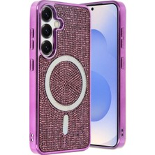 Mixora Joko  Galaxy S25 Helen Magsafe Kapak - Derin Mor