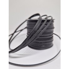 Nemma Deri Hakiki Deri Biye Sırım 3 mm (30 Metre) Deri Şerit ve Aksesuaripi