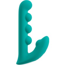 Beau Coeur Sylora - Turkuaz Renkte, Şaşırtıcı Vajinal Doruklar Için 10 Farklı Titreşim Moduna ve Sofistike Bir Özel Moda Sahip Egzotik Tavşan Vibratörü