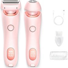 Generisch Arvenza Tıraş Makinesi, 2025 Yeni Arvenza Elektrikli Tıraş Makinesi, Arvenza Bikini Tıraş Makinesi, Çift Kafalı Islak & Kuru Elektrikli Tıraş Makinesi, 2'si 1 Arada Çok Fonksiyonlu Pembe)