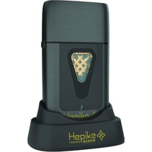 Kiepe Hepike Tıraş Makinesi Serisi - Altın Titanyum Folyo, Uv Dezenfeksiyonu, 2000MAH Pil, Yüksek Torklu Motor ve Sağlam Metal Yapıya Sahip Profesyonel Folyo Tıraş Makinesi - Usb-C Şarj Cihazı (Altın)