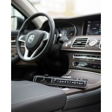 Kont LED Ekranlı Nemlendirici Araç Park Iletişim Numarası Gösterici