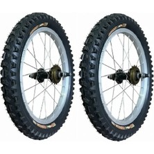 Mezoon 16X1.95 Bisiklet Dış Lastiği x 2 Adet