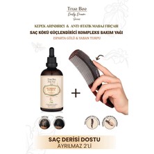 True Bee Daily Dream Series | Saç Kökü Hedefli Onarıcı, Hızlı Uzatma Etkili, Güçlendirici, Kepek Karşıtı 2'li