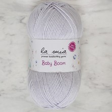 Uravas Store La Mia Baby Boom Gri El Örgü Ipi - 920 - 34455