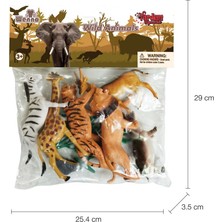 Poçi's World 9115,9116,9117 Poşette 9 Parça Hayvan Seti