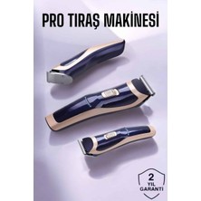 Kont Profesyonel Şarjlı Saç ve Sakal Traş Makinesi Kolay Kullanım