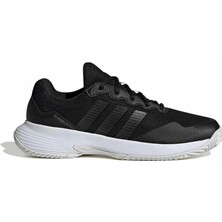 Adidas Gamecourt 2 W KI0788 Kadın Tenis Ayakkabısı Unisex Siyah Renk Koşu ve Yürüyüş İçin İdeal