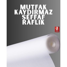 Kont Kesilebilir Şeffaf Raflık Çekmece Kaplaması Mutfak Için