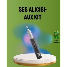 Kont Hızlı Şarjlı Bluetooth Ses Alıcısı – Ev Araç ve Ofis Için