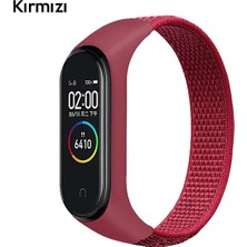 Kont Xiaomi Mi Band 5-4-3  Nylon Kayış KORDON-(5775)
