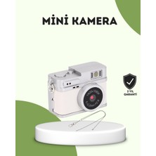 Kont Mini Hd Dijital Kamera 1080P Kordonlu Taşınabilir Retro Model