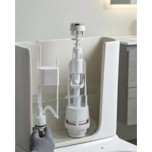 Uravas Store Basmalı Vitrifiye Rezervuar Iç Takımı Ayarlanabilir Sessiz Dolumlu Klozet Rezervuar Mekanizması