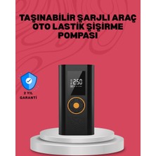 Kont Çok Amaçlı Dijital Lastik Pompası Araç Bisiklet Top Uyumlu
