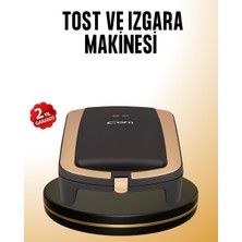 Kont Tost Makinesi Hızlı Pişirme Teknolojisi 1500 Watt