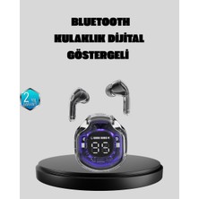 Enc Mikrofonlu Kablosuz Kulaklık Dokunmatik Kontrol ve LED Ekran Şarj Kutulu