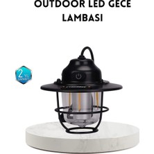 Kont Outdoor Retro Kamp Işığı Uzun Ömürlü Pil Taşınabilir Suya Dayanıklı