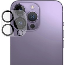 Kont Ally iPhone 15 Pro-15 Pro Max Full Tempered Kamera Lens Koruma CAMI-(5775)