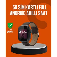 Kont Sım Kartlı Akıllı Saat Amoled Ekran Android Sistem