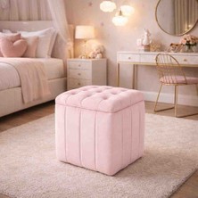 Muba Online Kapitoneli Dilimli “modern Kare Puf | Ayak Dinlendirme Taburesi | Dekoratif ve Rahat Yüksek Kalite”