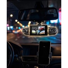 Kont Geniş Açılı Araç Kamera Sistemi Wifi Bağlantılı Döngüsel Kayıt Özellikli