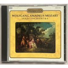 EMI W.a.mozart Violin Concertos 3&4  CD