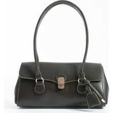 Dev 3 Adam Nçs Baget Kadın Kol Çantası Kapaklı ve Kilit Kapamalı