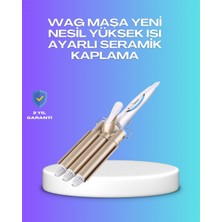 Kont Hızlı Isınan Şarjlı Saç Kıvırıcı Maşa