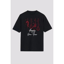 Secret Sita Happy New Year Baskılı Tshirt  Iyah