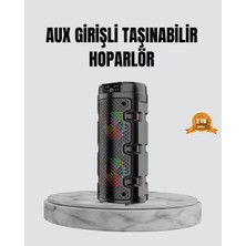 Kont Taşınabilir Bluetooth Hoparlör Çift Sürücü Güçlü Bas Hd Ses Çoklu Bağlantı