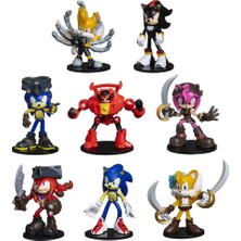 Flamex Nessiworld Sonic Prime 8'li Deluxe Aksiyon Figür Seti Seri 2