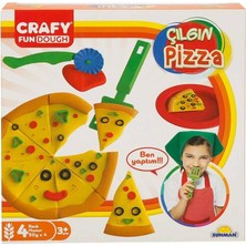 Poçi's World Crafy Çılgın Pizza Oyun Hamuru Seti 200 G 10 Parça