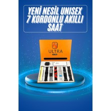 Kont Akıllı Saat Çağrı Cevaplayabilen Unısex 7 Kordonlu Müzik Dinleme