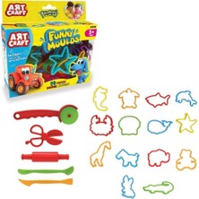 TKÇ 03299 Art Craft 19 Parça Eğlenceli Kalıplar
