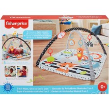 Poçi's World HBP41 Fisher-Price® Neşeli Hayvanlar 3ü1 Arada Jimnastik Merkezi