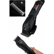 Marsilyan Profesyonel Saç Kesme Aleti Dijital Saç Sakal Tıraş Makinesi Uzun Ömürlü