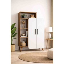 DEKONOVA Nova (180X200 Cm) Çok Amaçlı Dolap Kitaplık