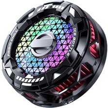 Uravas Store FS02 15W Rgb Radyatör Telefon Soğutucu Fan - Siyah