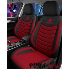 Galaxy Wolkswagen cc Sedan 2015 -2020 Uyumlu Puma Serisi Oto Koltuk Kılıfı Fermuarlı