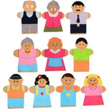 Poçi's World AND-5001  Insanlar Kukla Seti 10 Lu