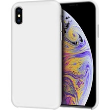 Kont iPhone Xs Max 6.5 Lansman Kılıf Içi Kadife Soft Silikon KILIF-(5775)