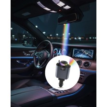 Kont Araç Içi Çok Fonksiyonlu Şarj Cihazı Hava Nemlendirici Aroma ve Yıldız Işık