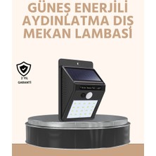 Kont Enerji Tasarruflu ve Otomatik Sensörlü LED Güneş Işığı – Dış Mekan Uyumlu