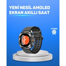 Kont Değiştirilebilir Kordonlu Akıllı Saat IPS Ekran ve Bildirim Desteği